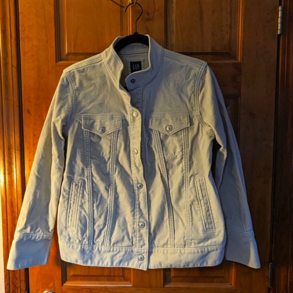 Gap Corduroy Maternity Jacket Size Small